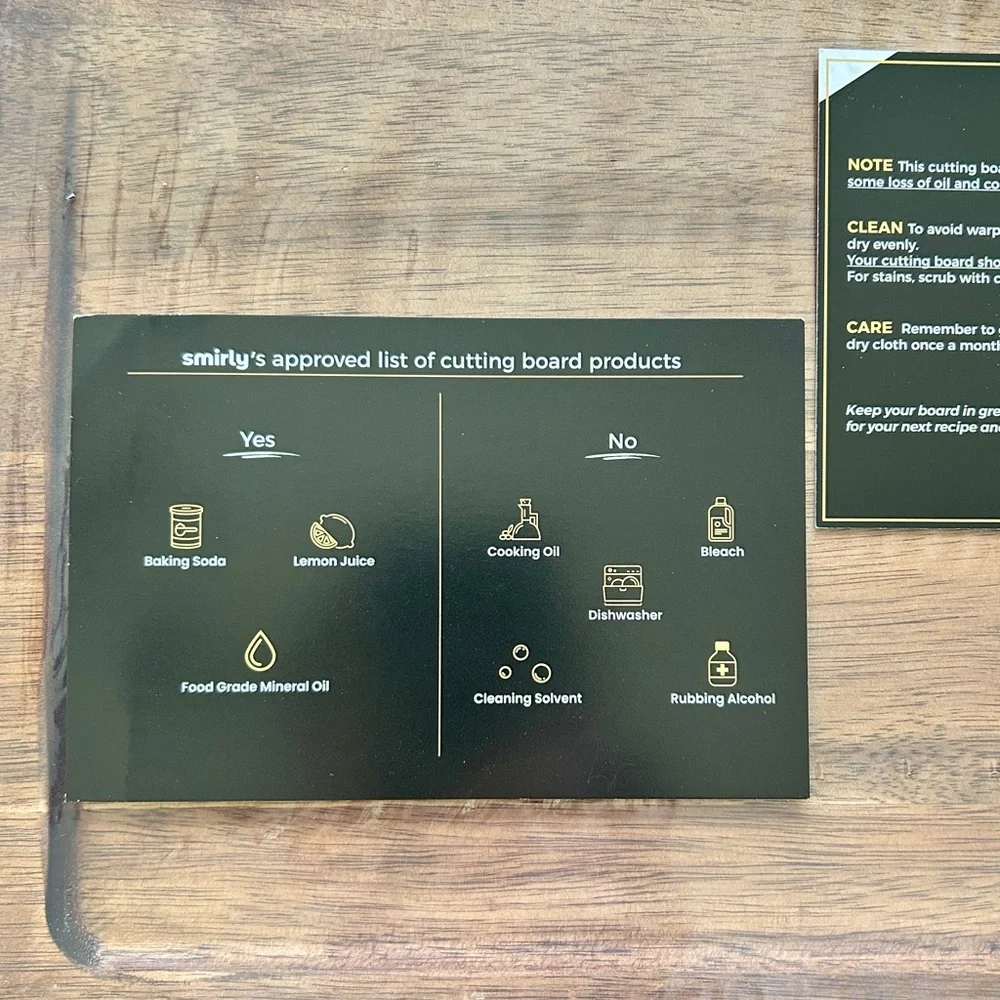 Acacia Wood Cutting Board Set, NWT